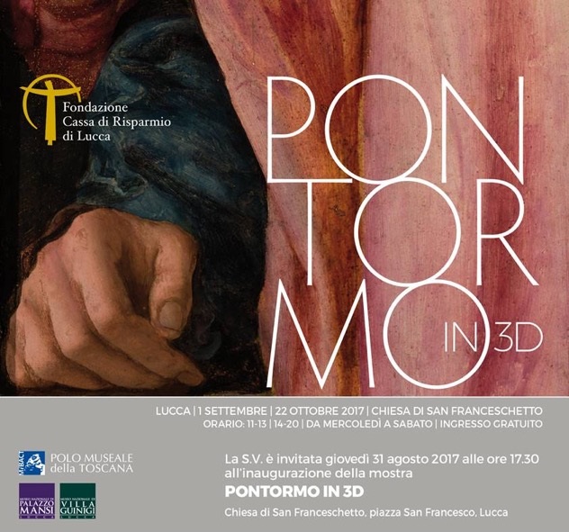 A Lucca apre la mostra “Pontormo in 3D”