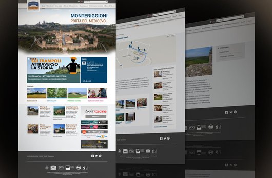 Il sito web di Monteriggioni Turismo