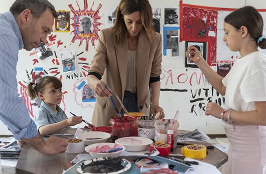 famiglia nei musei in umbria