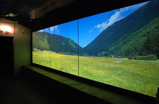 multiproiezione video ambiente