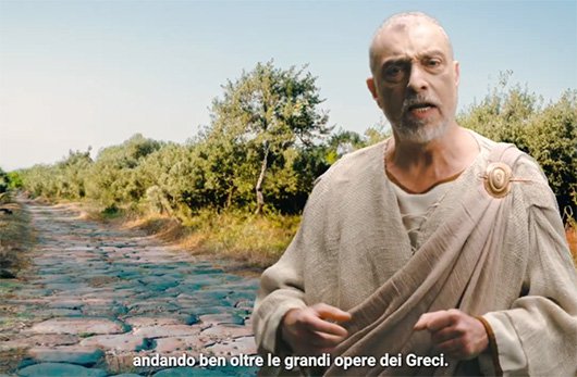 Fotogramma del video con il gromatico