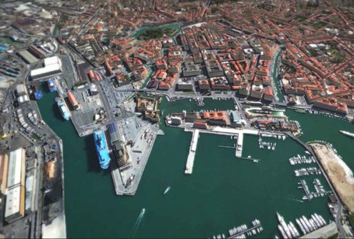 La ricostruzione 3D del Porto di Livorno