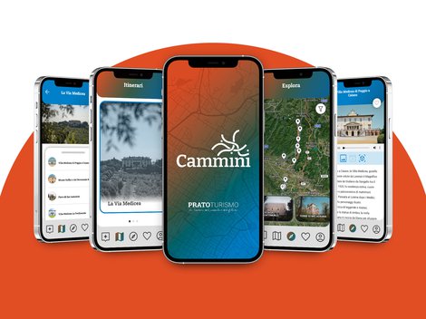 APP Cammini - Una nuova guida digitale per scoprire il territorio della provincia pratese