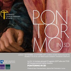 A Lucca apre la mostra “Pontormo in 3D”