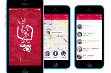 Walking in the City, disponibile l'app ufficiale